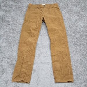 Goodfellow & Co Mens Slim Fit Corduroy Pants 30x30 Tan Brown VN1119796